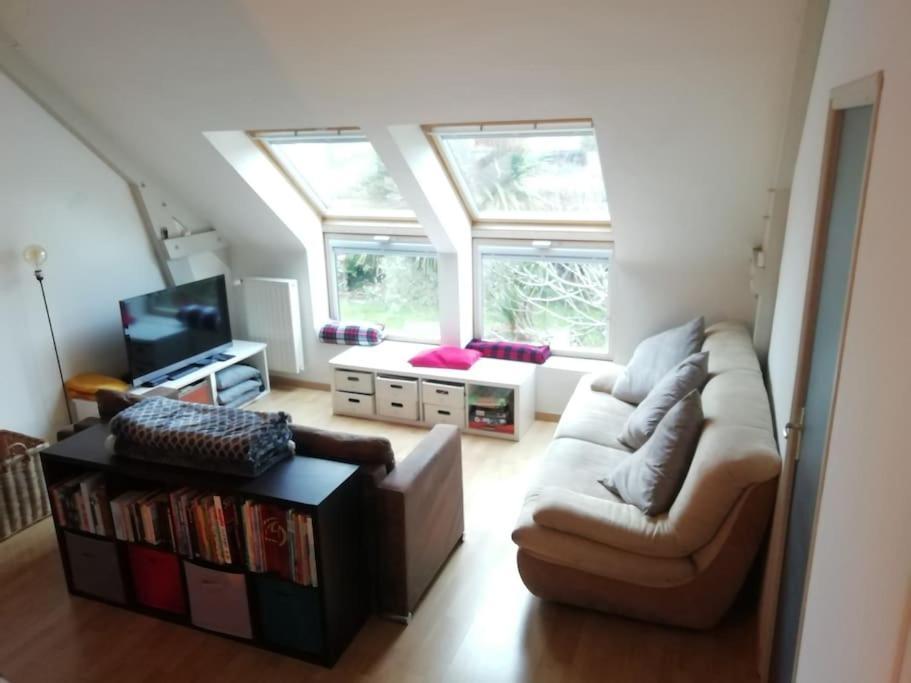 Maison Familiale Sur La Cote D'Emeraude 랜시우 외부 사진