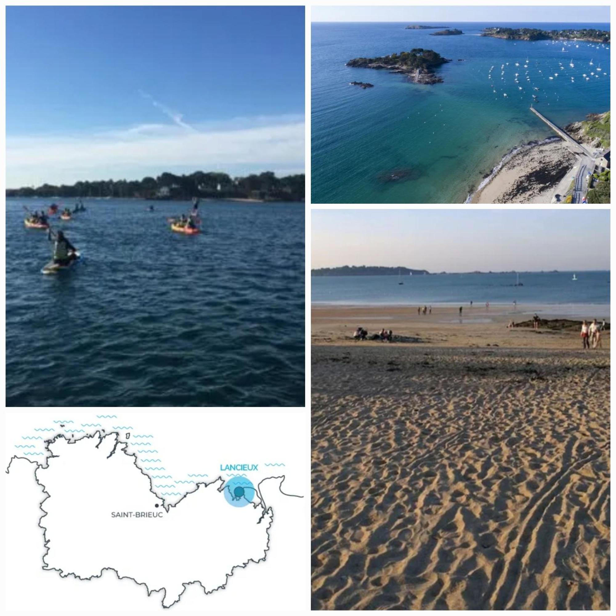 Maison Familiale Sur La Cote D'Emeraude 랜시우 외부 사진