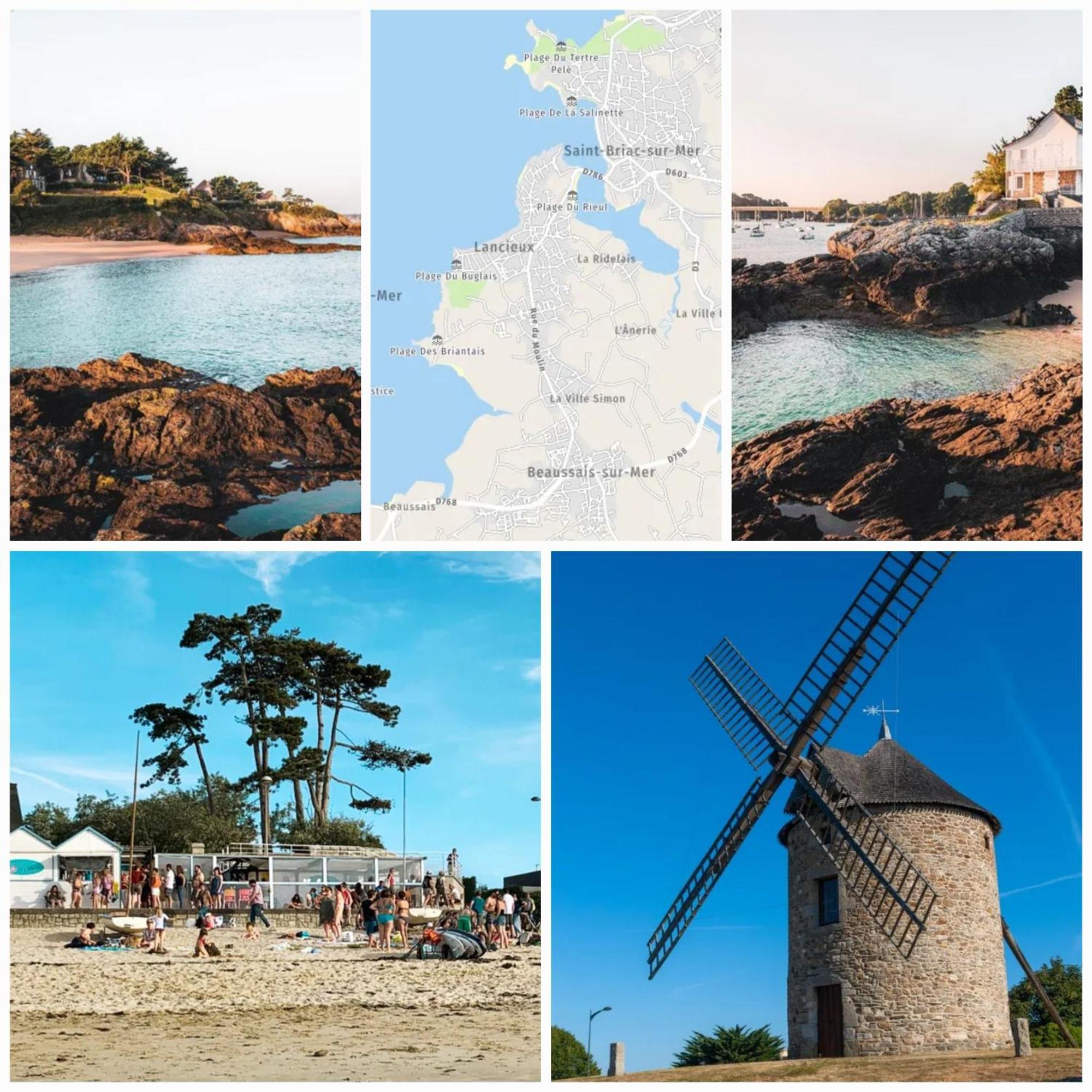 Maison Familiale Sur La Cote D'Emeraude 랜시우 외부 사진
